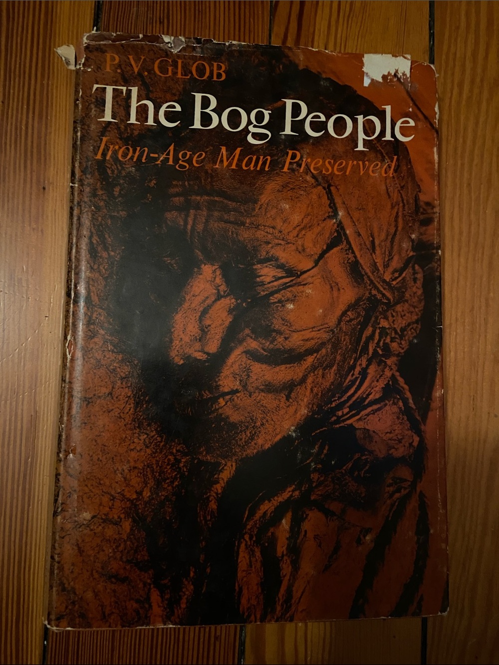 Vintage 70s 1970s HISTORY HISTORICAL Bog People anthropology ancient man Book hc